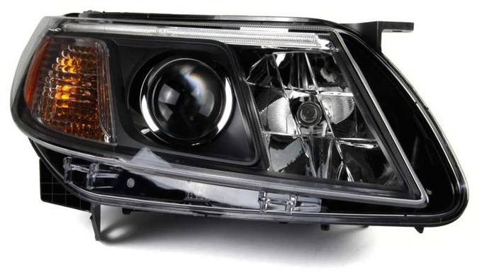 SAAB Headlight Assembly - Passenger Side (Halogen) 12843639